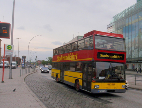 Double Decker Tourist Bus.